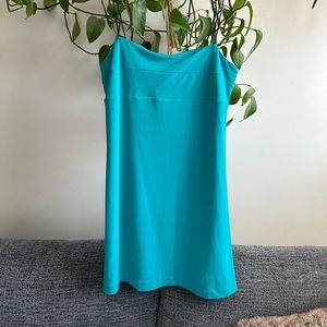 Teal Mini Dress